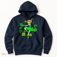Funny Dancing Leprechauns St Patrick's Day Boy Girl Hoodie thumb 0