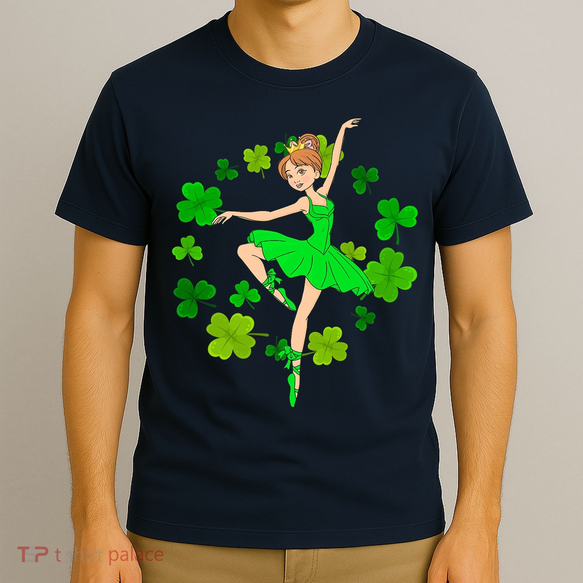 Funny Dancing Leprechauns St Patrick's Day Boy Girl T-Shirt