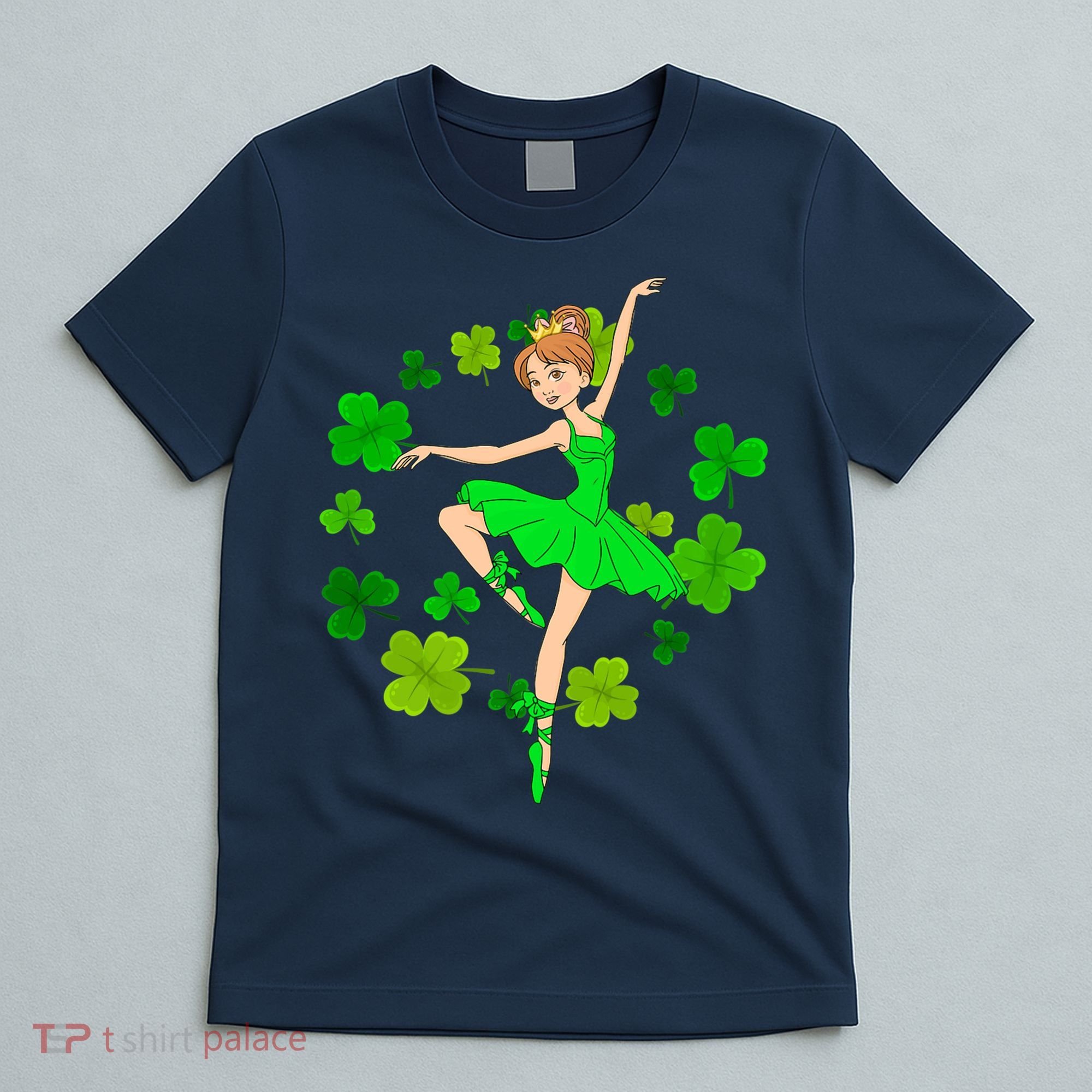 Funny Dancing Leprechauns St Patrick's Day Boy Girl T-Shirt