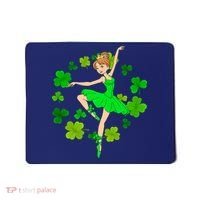 Funny Dancing Leprechauns St Patrick's Day Boy Girl Mousepad thumb 0