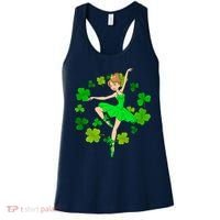 Funny Dancing Leprechauns St Patrick's Day Boy Girl Women's Tank Top thumb 0
