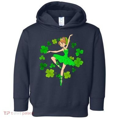 Funny Dancing Leprechauns St Patrick's Day Boy Girl Toddler Hoodie