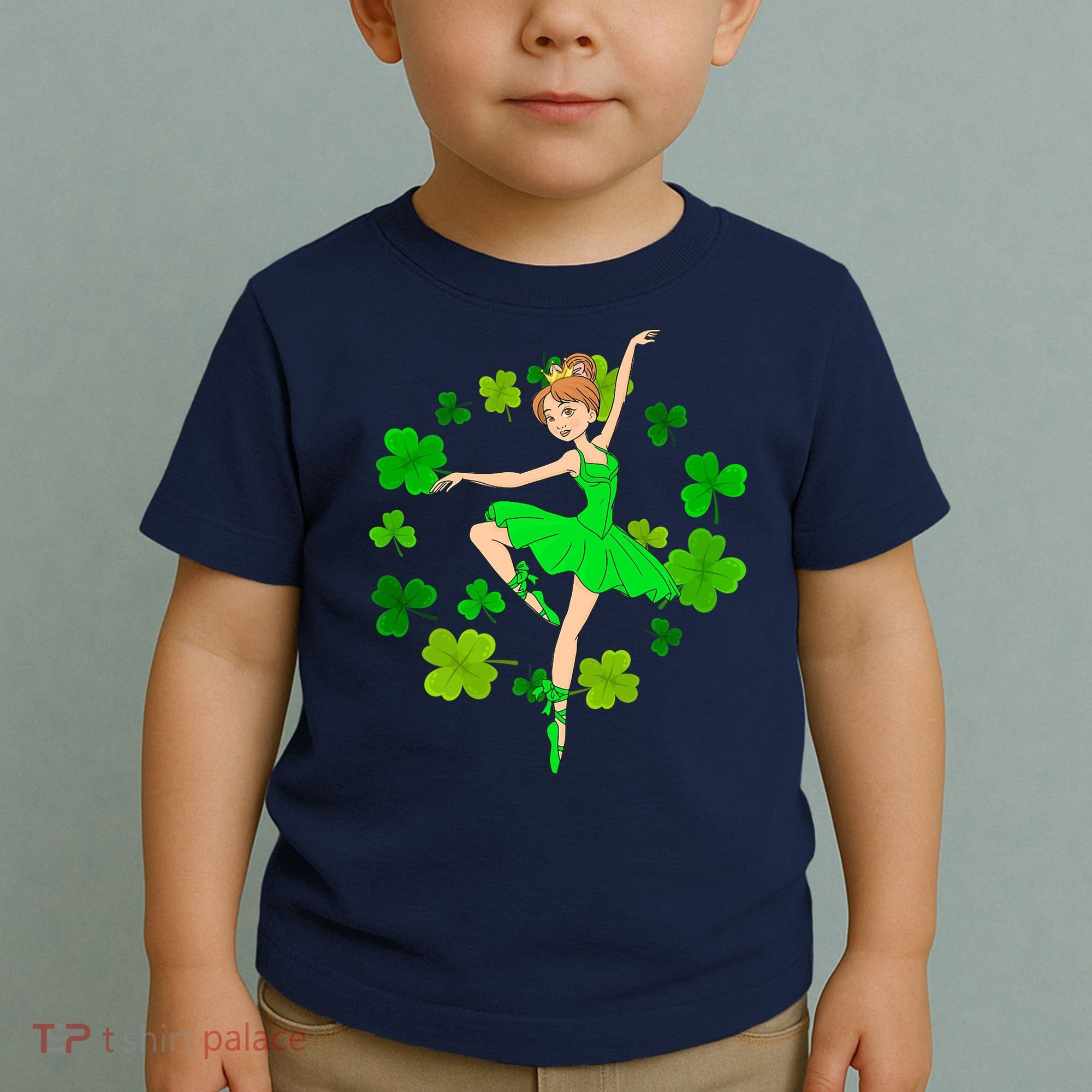 Funny Dancing Leprechauns St Patrick's Day Boy Girl Toddler T-Shirt