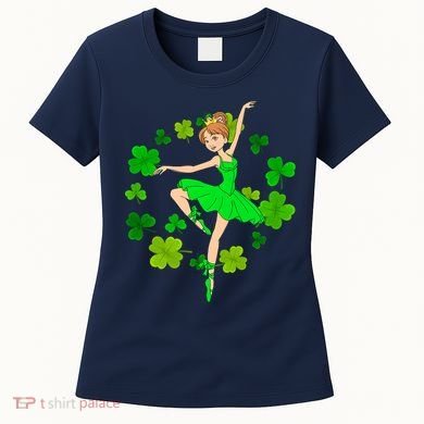 Funny Dancing Leprechauns St Patrick's Day Boy Girl Women's T-Shirt