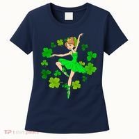 Funny Dancing Leprechauns St Patrick's Day Boy Girl Women's T-Shirt thumb 0