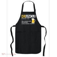 Funny Druncle Like An Uncle Definition Drunker Beer Apron thumb 0