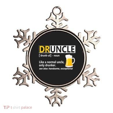 Funny Druncle Like An Uncle Definition Drunker Beer Ornament
