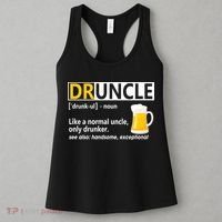 Funny Druncle Like An Uncle Definition Drunker Beer Women's Tank Top thumb 3
