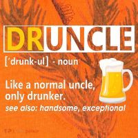 Funny Druncle Like An Uncle Definition Drunker Beer Kati Licensed 12" Camo Cuffed Beanie thumb 2