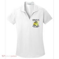 Friends Dont Let Friends Go To Quilt Shops Alone Women's Dry Zone Grid Polo thumb 0