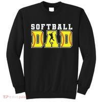 Funny Dad Life Softball Baseball Grandpa Father's Day Sweatshirt thumb 0