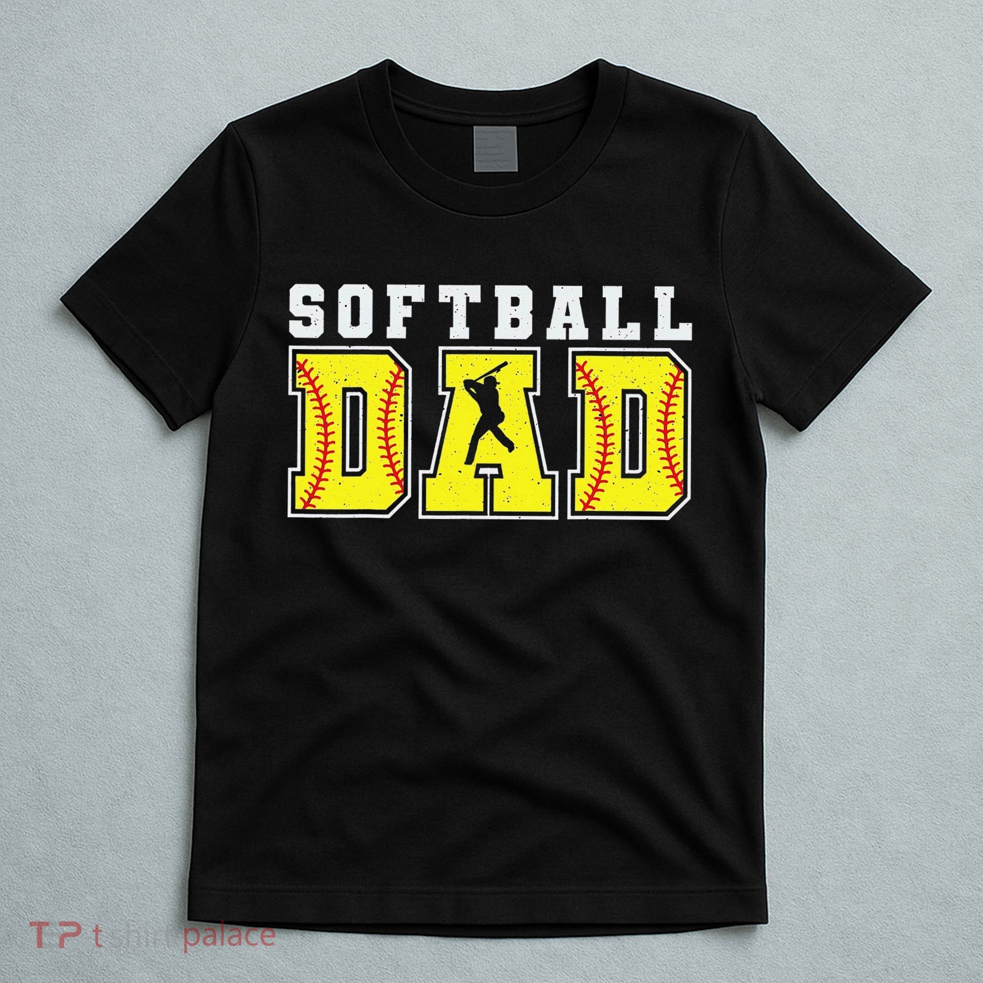 Funny Dad Life Softball Baseball Grandpa Father's Day T-Shirt
