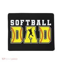 Funny Dad Life Softball Baseball Grandpa Father's Day Mousepad thumb 0