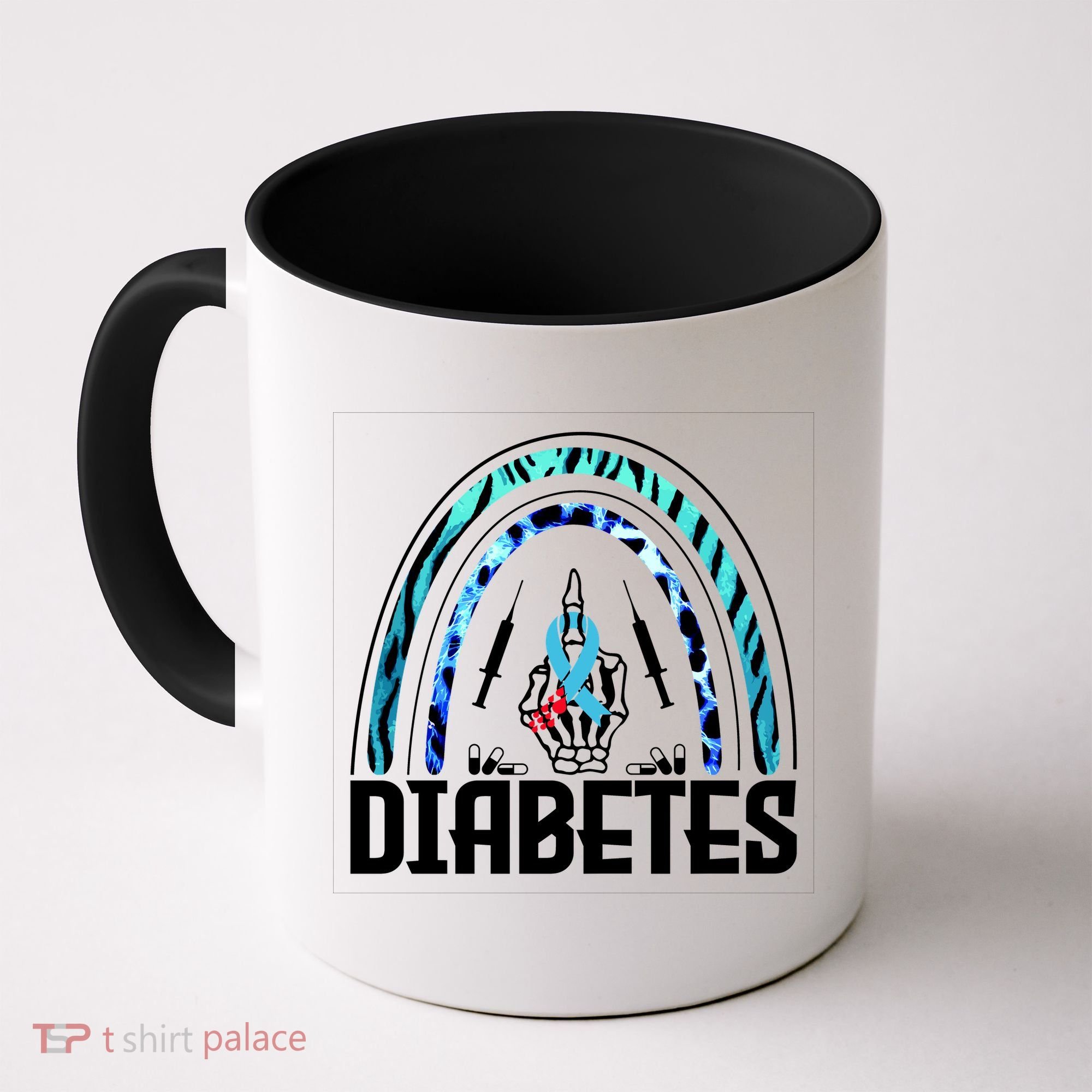 Fuck Diabetes Logo Awareness Coffee Mug