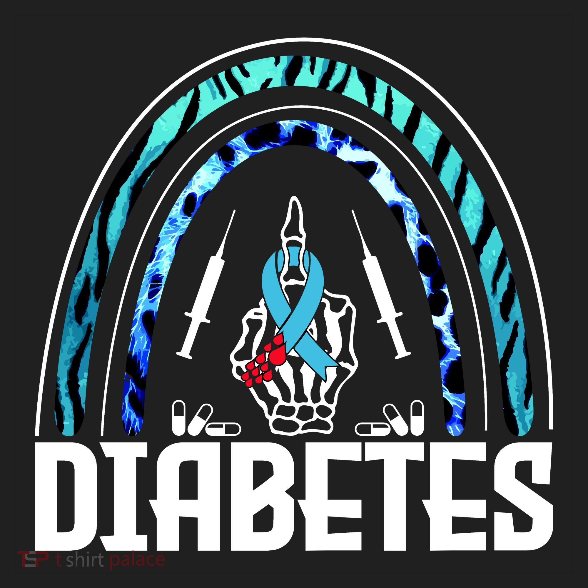 Fuck Diabetes Logo Awareness Tumbler