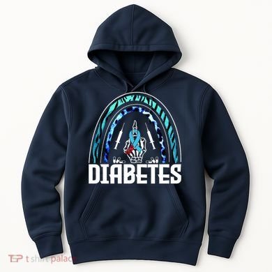 Fuck Diabetes Logo Awareness Hoodie
