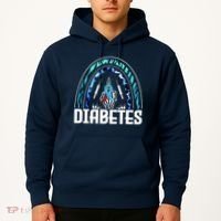 Fuck Diabetes Logo Awareness Hoodie thumb 2