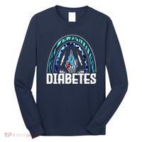 Fuck Diabetes Logo Awareness Long Sleeve Shirt thumb 0