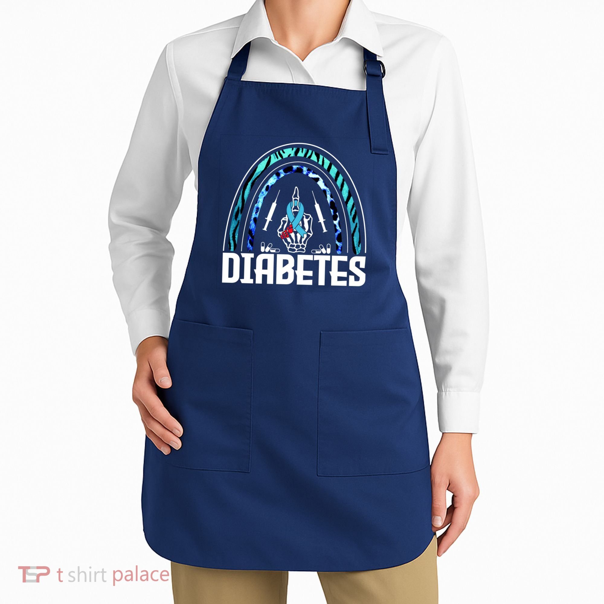 Fuck Diabetes Logo Awareness Apron
