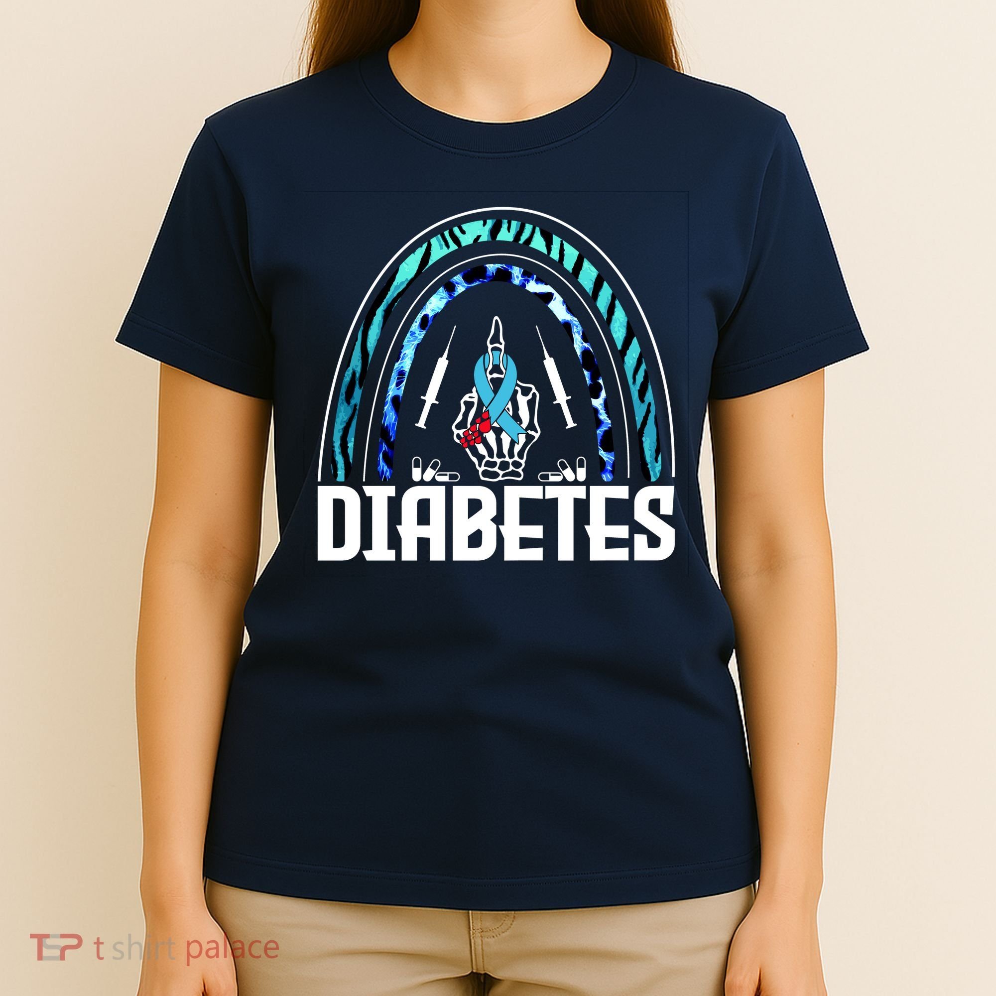 Fuck Diabetes Logo Awareness T-Shirt