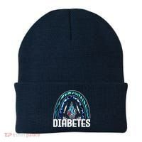 Fuck Diabetes Logo Awareness Beanie thumb 0