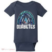 Fuck Diabetes Logo Awareness Baby Bodysuit thumb 0