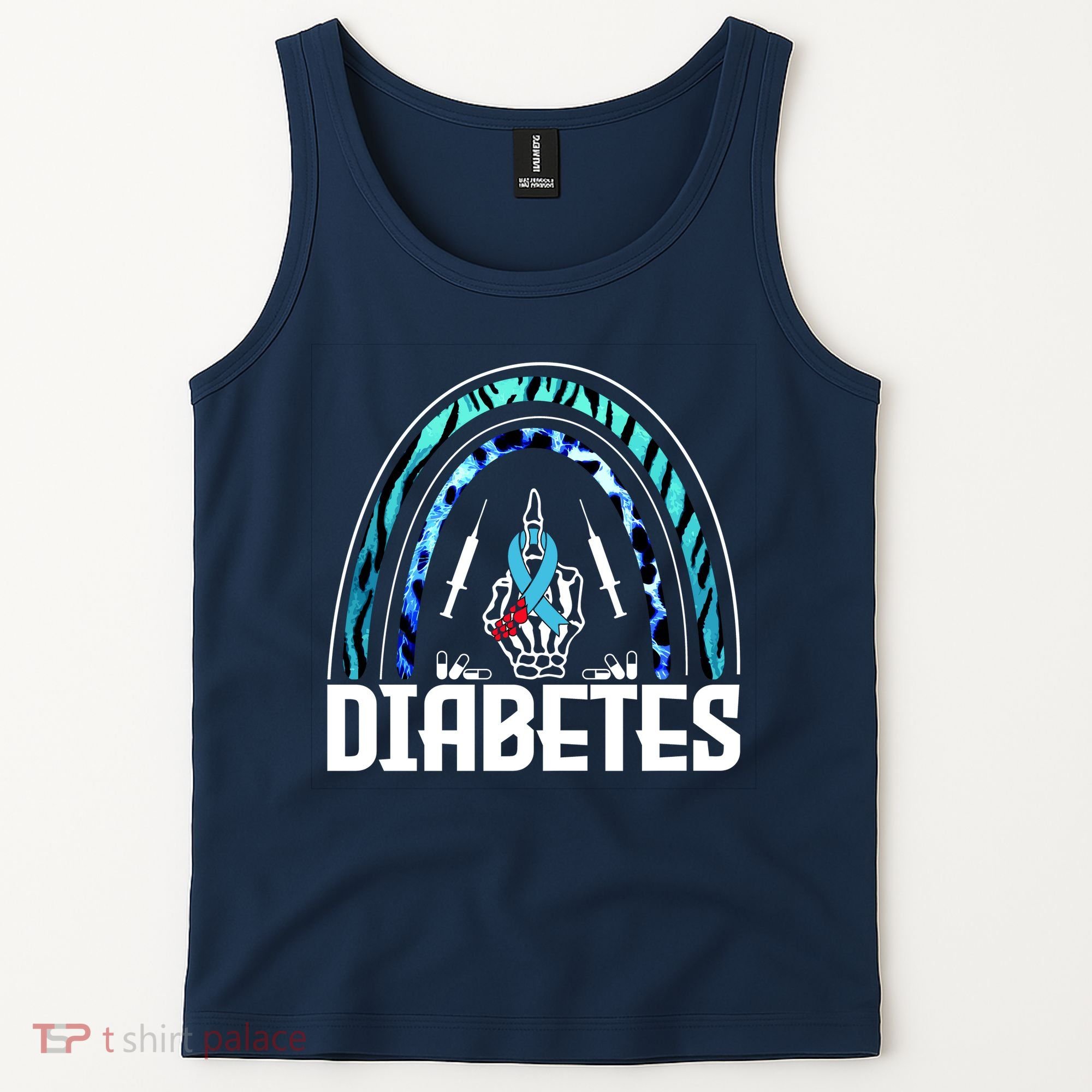 Fuck Diabetes Logo Awareness Tank Top