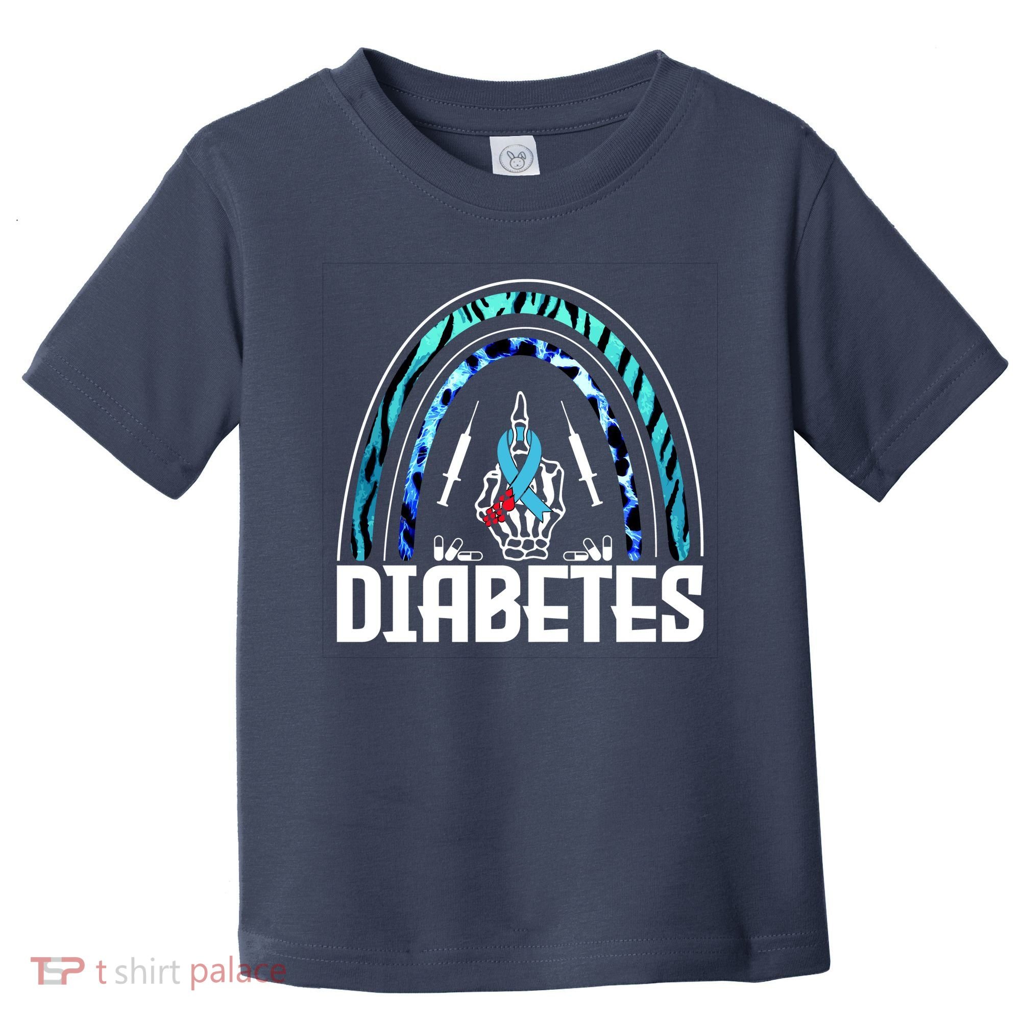 Fuck Diabetes Logo Awareness Toddler T-Shirt