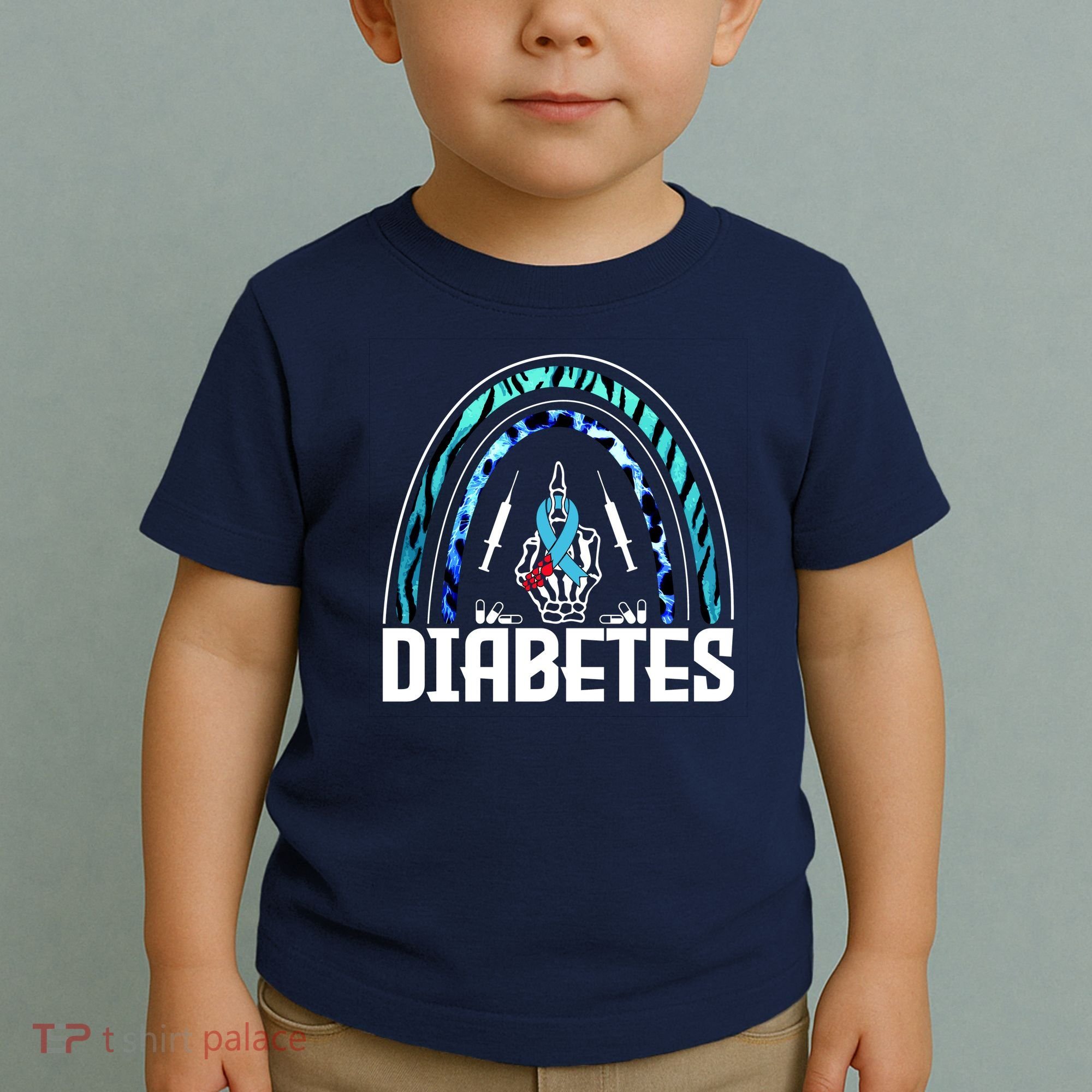 Fuck Diabetes Logo Awareness Toddler T-Shirt