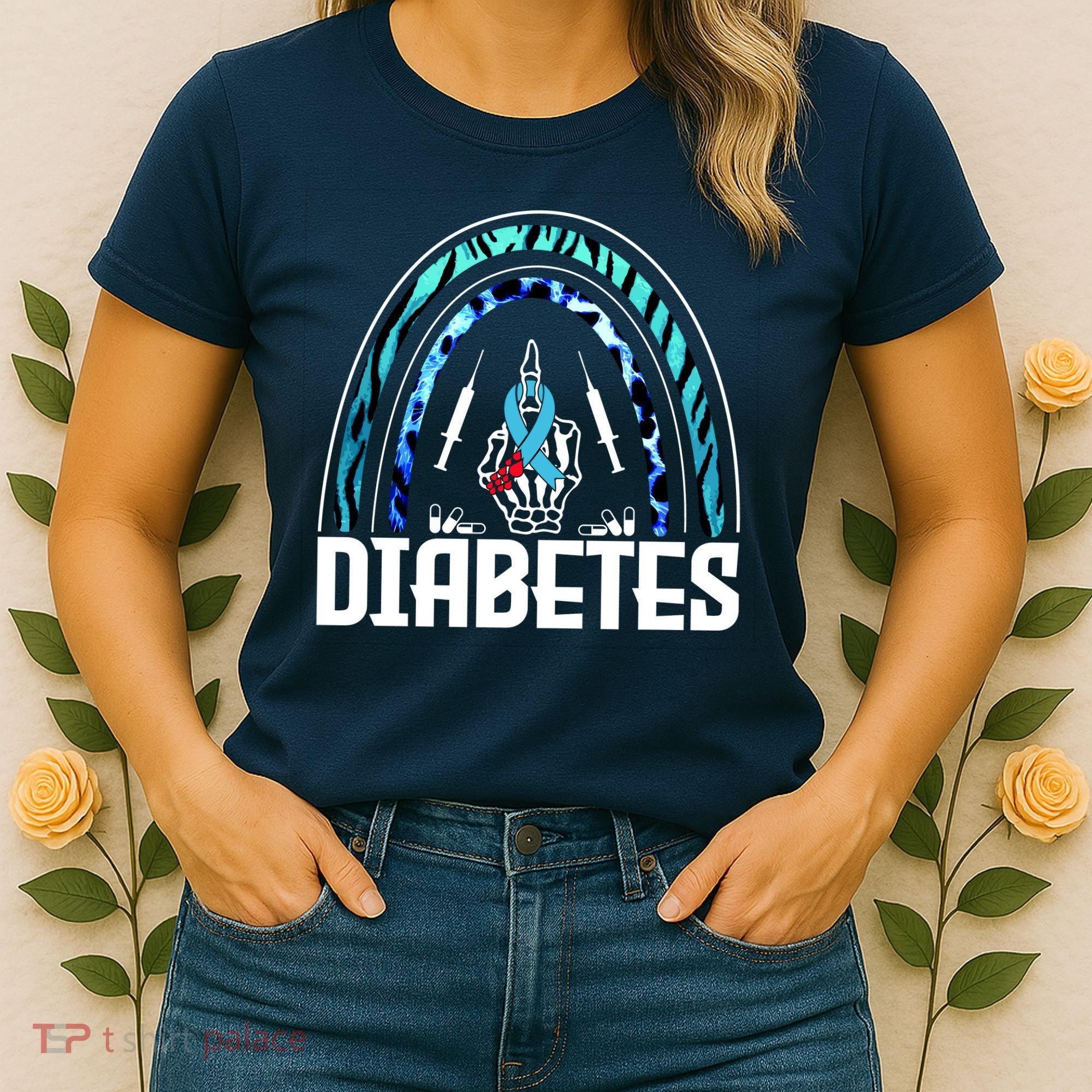 Fuck Diabetes Logo Awareness Women's T-Shirt