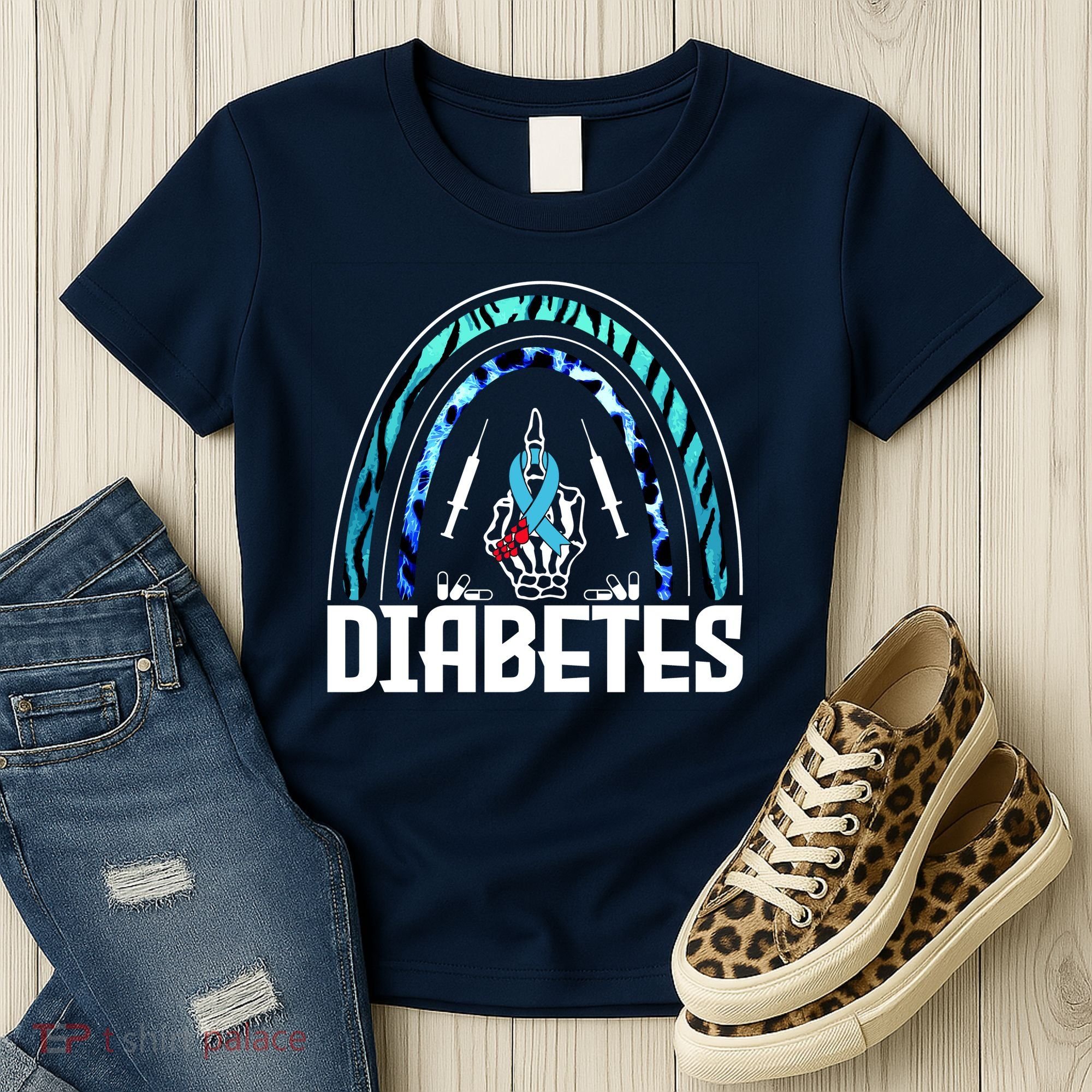 Fuck Diabetes Logo Awareness Women's T-Shirt
