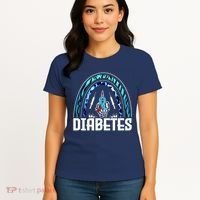 Fuck Diabetes Logo Awareness Women's T-Shirt thumb 4