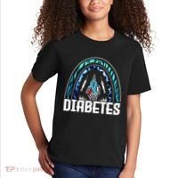 Fuck Diabetes Logo Awareness Kids T-Shirt thumb 2