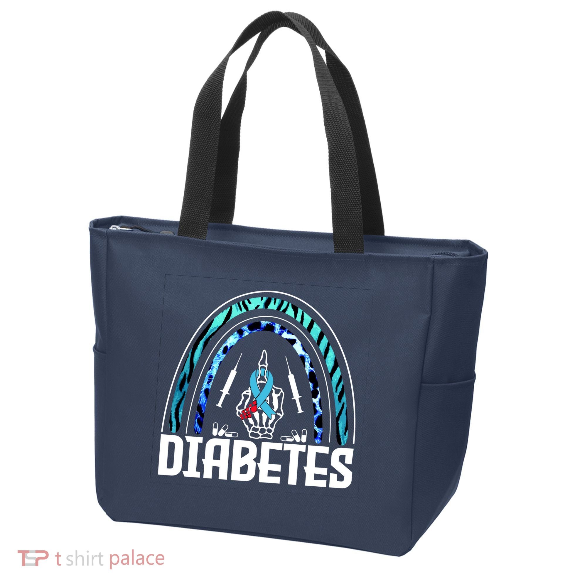 Fuck Diabetes Logo Awareness Tote Bag
