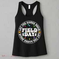 Field Day Let The Games Begin Teachers Field Day Women's Tank Top thumb 3