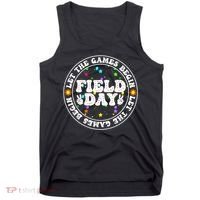 Field Day Let The Games Begin Teachers Field Day Tank Top thumb 0