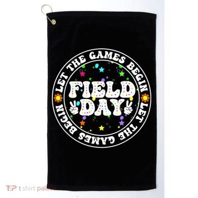 Field Day Let The Games Begin Teachers Field Day Golf Towel