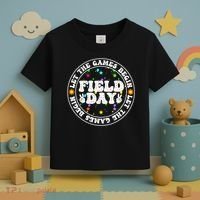 Field Day Let The Games Begin Teachers Field Day Toddler T-Shirt thumb 3