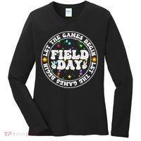 Field Day Let The Games Begin Teachers Field Day Women's Long Sleeve Shirt thumb 0