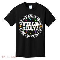 Field Day Let The Games Begin Teachers Field Day Kids T-Shirt thumb 0