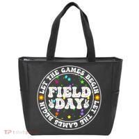 Field Day Let The Games Begin Teachers Field Day Tote Bag thumb 0