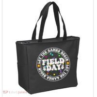 Field Day Let The Games Begin Teachers Field Day Tote Bag thumb 2