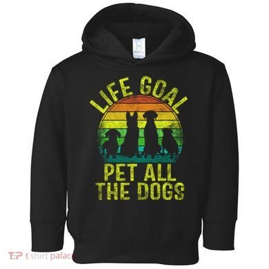 Funny Dog Lover Gift Toddler Hoodie