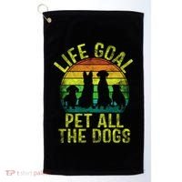 Funny Dog Lover Gift Golf Towel thumb 0