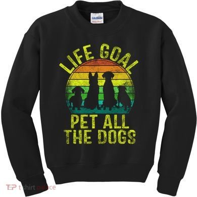 Funny Dog Lover Gift Kids Sweatshirt