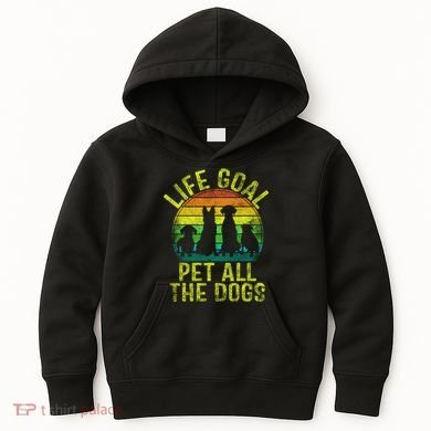 Funny Dog Lover Gift Kids Hoodie