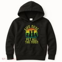 Funny Dog Lover Gift Kids Hoodie thumb 0