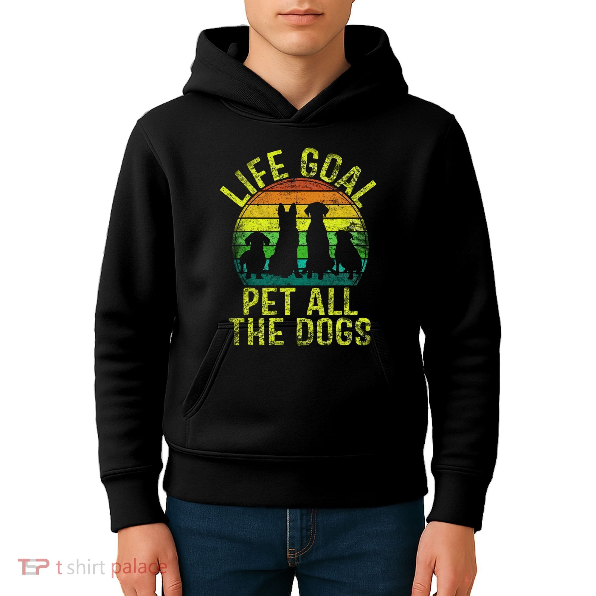 Funny Dog Lover Gift Kids Hoodie