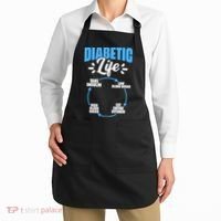 Funny Diabetic Life Cycle Diabetes Awareness Apron thumb 2