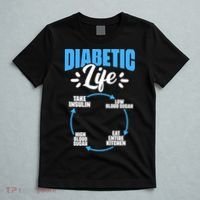 Funny Diabetic Life Cycle Diabetes Awareness T-Shirt thumb 5